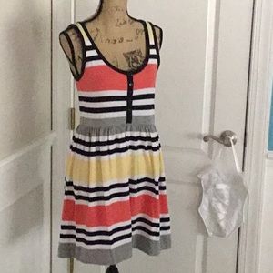 French Connection Striped Dress  NWOT